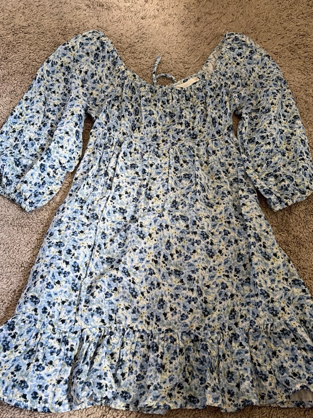 Dry Goods Blue Floral Dress